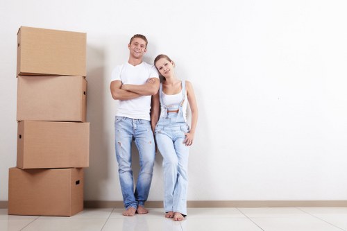 Man and van service helping with a move in London
