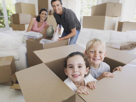 Local removals team planning a move in a London street