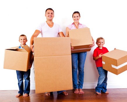Office relocation team planning a move in a London business district