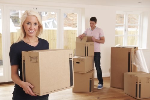 Local man and van removals service navigating a London neighbourhood